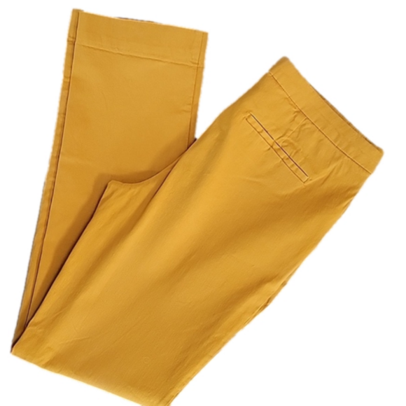 Worthington Women's Golden Yellow Pants Size 4 EUC - Picture 1 of 13